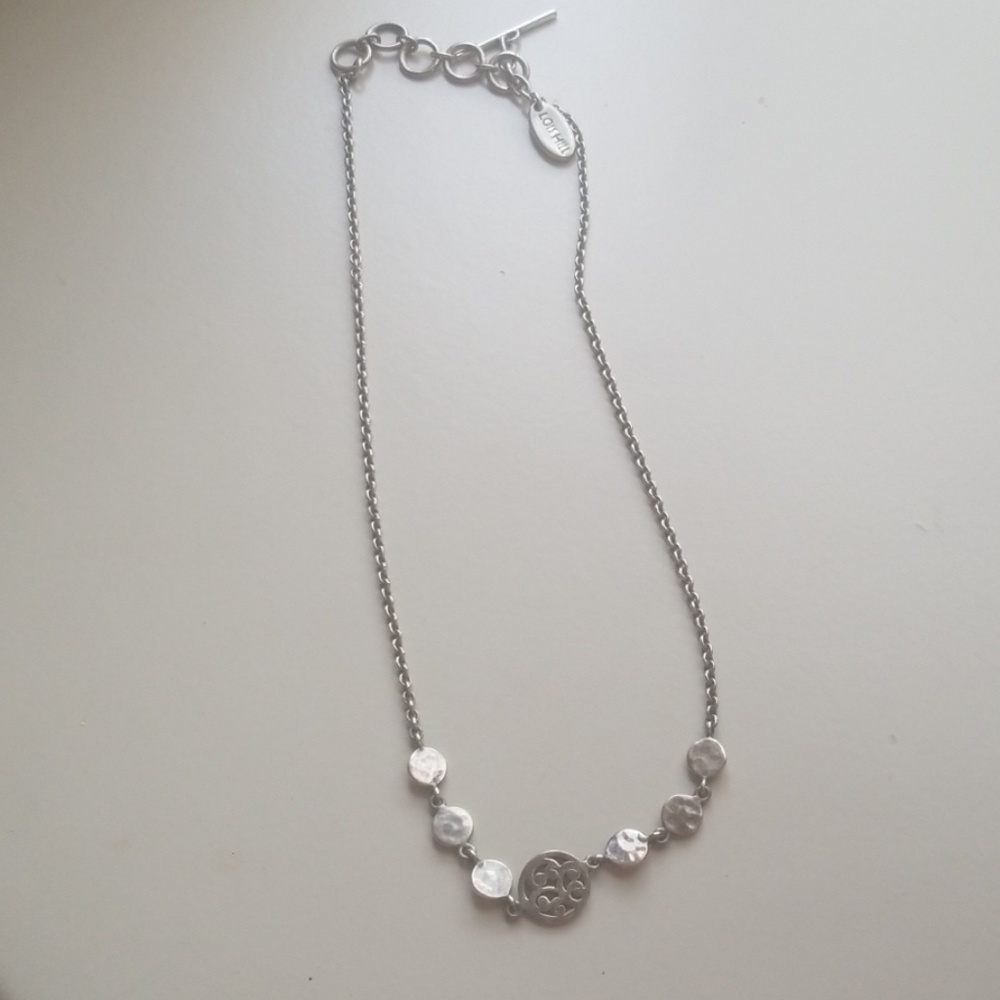 Lois Hill Silver Necklace